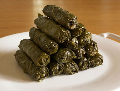 طرق تقديم محشى ورق العنب بالصور الأطباق الرئيسية أخوات طريق الإسلام