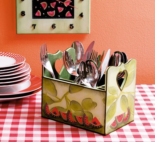 diy-kitchen-storage-ideas-cutlery-decoupaged-container.jpg