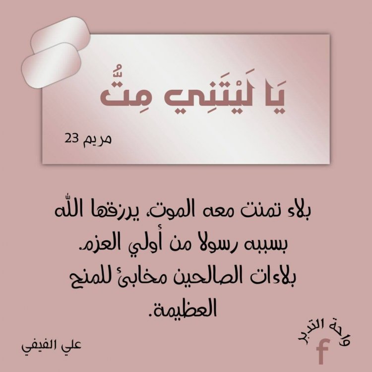 تاملات قرآنية